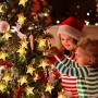 43 ft 100 Led Christmas Star String Lights Plug in for Bedroom Decor Indoor Outdoor Christmas Fairy Light Twinkle for New Year Home Wall Garden Decorations Warm White