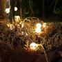 ZOUTOG Battery Operated String Lights, 33ft/10m 100 LED Bulb Warm White Globe String Lights with Remote Controller, Decorative Timer Fairy Light for Christmas/Wedding/Party Indoor and Outdoor