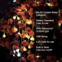 SZWTC 33ft 80 LEDs Globe String Lights Battery Operated, Fairy Lights Waterproof 8 Modes with Remote Control for Home, Party, Christmas, Wedding, Patio, Garden Decoration (Warm White)