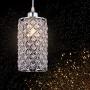Modern Crystal Pendant Lighting Hanging Pendant Lighting Fixture Adjustable Ceiling Light for Kitchen Dining Room Bedroom Kitchen Island (Silver) Modern Crystal Pendant Lighting Hanging Pendant Lighting Fixture Adjustable Ceiling Light for Kitchen Dining Room Bedroom Kitchen Island (Silver)