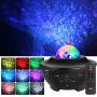 LITAKE Star Projector,Galaxy Star Projector for Bedroom,Christmas Star Night Light with Bluetooth Music Speaker,Sound Activated Ocean Weave Projector Night Light for Bedroom.