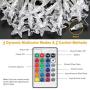 Star String Lights LINGSFIRE Twinkling Fairy Lights 23ft 50 LED Twinkle Star Lights with Remote USB Powered Hanging String Lights Indoor Outdoor for Bedroom Kids Room Patio Tent Christmas Party