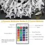 Star String Lights LINGSFIRE Twinkling Fairy Lights 23ft 50 LED Twinkle Star Lights with Remote USB Powered Hanging String Lights Indoor Outdoor for Bedroom Kids Room Patio Tent Christmas Party