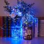 2 Pack Solar String Light Outdoor , 78 Feet 240 LED Outdoor Waterproof Copper Wire 8 Modes Fairy Lights for Garden, Patio,Yard, Christmas, Home, Wedding, Party Decoration (Blue) 2 Pack Solar String Light Outdoor , 78 Feet 240 LED Outdoor Waterproof Copper Wire 8 Modes Fairy Lights for Garden, Patio,Yard, Christmas, Home, Wedding, Party Decoration (Blue)