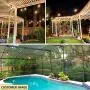 PARTPHONER 96FT String Lights Outdoor Waterproof, Patio String Lights Dimmable with Vintage Edison Bulb Hanging Bistro Lights String Outside for Backyard, Party, Garden, Christmas 2-Pack 48FT PARTPHONER 96FT String Lights Outdoor Waterproof, Patio String Lights Dimmable with Vintage Edison Bulb Hanging Bistro Lights String Outside for Backyard, Party, Garden, Christmas 2-Pack 48FT