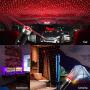 USB Star Night Light Projector and Mini Disco Ball Light, Adjustable Auto Roof Interior Car Ceiling Lights, Flexible Atmosphere Strobe Light Decorations for Bedroom Car Party Ceiling -Plug and Play