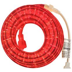 PERSIK 18 Feet RED Rope Light for Indoor and Outdoor use - Pack of 2 (Total 36 Feet Length)