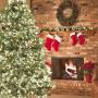 Koxly 18ft Battery Operated String Lights,Outdoor String Lights Christmas Lights 50 Led String Lights with Remote Timer Waterproof for Indoor Outdoor Garden Party Christmas Decoration, Cool White