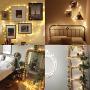 Solar String Lights Warm White, Ankway 200 LED Solar Powered String Lights 3-Strand 8 Modes 72 ft Waterproof IP65 Solar Fairy Lights for Outdoor Home Window Bedroom Patio Garden Tree Wedding Party