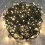 KAQ- 82FT 200LED Ultra-Bright Christmas String Lights Indoor/Outdoor (Extendable), Waterproof 8 Modes Green Wire Fairy Starry String Lights Plug in for Xmas Tree Garden Patio Wall Decor (Warm White)