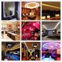COOL·CAR Led Strip Lights 16.4ft, for Home, Kitchen, Bedroom, Dorm Room, Remote Control, RGB