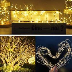 Solar String Lights Outdoor,Solar Fairy Lights,2 Pack Each 65.6FT (787.2 in) 200LED Upgraded Super Bright Solar Lights Outdoor, Waterproof Decorations Rope Lights for Garden,Patio,Christmas Party