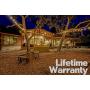 String Lights, Lampat 25Ft G40 Globe String Lights with Bulbs-UL Listd for Indoor/Outdoor Commercial Decor