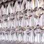 Wellmet Dining Room Crystal Chandelier,30 inch Antique Bronze Rectangle Crystal Ceiling Light,4 Lights Farmhouse Kitchen Island Lighting,Adjustable Hanging Light Fixtures