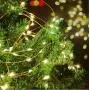 Decute 164 Feet 500 LEDs Copper Wire Christmas String Lights Dimmable with Remote Control, Fairy Starry Lights with UL Cerficated Decorative for Party Wedding Bedroom Christmas Tree, Warm White