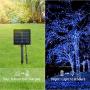 OxyLED Solar String Lights Outdoor, 72ft 200 LED Solar Led Fairy String Light Solar Powered, Decorative Lights Waterproof for Garden, Patio, Home, Wedding, Party, Halloween, Christmas (Blue)