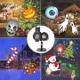 Christmas LED Projector Lights Ocean Wave with Remote Control 16 Slides Waterproof Outdoor Water Wave & Rotating Double Projection Light with 10Wave Colors for Halloween Birthday Xmas Christmas LED Projector Lights Ocean Wave with Remote Control 16 Slides Waterproof Outdoor Water Wave & Rotating Double Projection Light with 10Wave Colors for Halloween Birthday Xmas