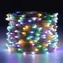 ER CHEN Multicolor Fairy Lights Plug in, 66ft 200 LED Starry String Lights Dimmable with Remote Control, Waterproof Copper Wire Decorative Lights for Bedroom, Patio, Garden, Yard, Party