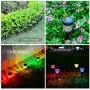 Aityvert Solar Lights Outdoor, Solar Path Lights Waterproof Landscape Lighting Auto On/Off LED Color Changing Solar Pathway Lights for Garden Lawn Patio Walkway Christmas Yard - 6-Pack Aityvert Solar Lights Outdoor, Solar Path Lights Waterproof Landscape Lighting Auto On/Off LED Color Changing Solar Pathway Lights for Garden Lawn Patio Walkway Christmas Yard - 6-Pack