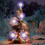 DenicMic Firework Lights Starburst Lights 200 LED Battery Operated Fairy Lights with Remote, 8 Modes Copper Wire Lights, Decorative Hanging Lights for Patio Party Indoor Christmas Decoration (2 Pack)