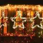 MAOYUE Christmas Window Lights 3 Pack Christmas Star Lights with Snow Pine Leaves Battery Operated Christmas Lights for Outdoor Christmas Decorations, Window, Indoor, Door, Porch, Party, Warm White