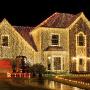 JMEXSUSS Solar String Light 600LED 206.7ft 8 Modes Solar Christmas Lights Waterproof Outdoor Fairy String Lights for Gardens, Homes, Wedding, Party, Christmas Tree,Xams,Gifts,Outdoors (600-Warm White)