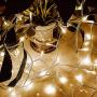 33Ft 100 Led Indoor String Light, Warm White Christmas String Light Plug in, 8 Mode Fairy String Light Low Voltage 30V