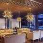 Jaycomey Firework Chandeliers with 8 Lights,Modern Rose Gold Pendant Lighting,Stanless Steel Ceiling Light Fixtures Wrought Aluminum Pendant Lamp for Bedroom Living Room,Dia19.6 Inch