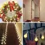 Dailyart Globe String Light,LED Starry Light Fairy Light for Wedding,Xmas Party (Warm White, Battery-powered, 13feet/4meters)
