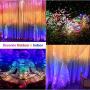 LED Window Curtain String Light -3MX2.8M 280 LED 8 Modes Fairy Lights with Hook Remote Control USB Powered Waterproof Copper Wire Decor Lights for Christmas Bedroom Party Wedding (Multicolor)