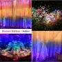LED Window Curtain String Light -3MX2.8M 280 LED 8 Modes Fairy Lights with Hook Remote Control USB Powered Waterproof Copper Wire Decor Lights for Christmas Bedroom Party Wedding (Multicolor)