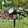 J.LUMI GSS6005 Outdoor LED Spotlights 5W, 120V AC, 3000K Warm White, Outdoor Use, Metal Ground Stake, Flag Light, Outdoor Spotlight with Stake, UL Cord 3-ft with Plug (Pack of 2) J.LUMI GSS6005 Outdoor LED Spotlights 5W, 120V AC, 3000K Warm White, Outdoor Use, Metal Ground Stake, Flag Light, Outdoor Spotlight with Stake, UL Cord 3-ft with Plug (Pack of 2)