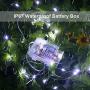 GDEALER 2 Pack Fairy Lights Christmas Decor 20 Ft 60 Led Battery Operated Christmas Lights with Remote Waterproof Twinkle Lights 8 Modes Firefly String Lights for Party Bedroom Wedding Decorations