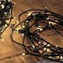 WISD Christmas Lights 43ft 100 LED Waterproof with 8 Modes and Memory, Twinkle String Lights Plug in Fairy Lights for Indoor Outdoor Xmas Tree Home Garden Party Decor, Warm White