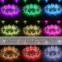 16 Colors Changing Globe String Lights USB Plug, 13ft 40 Silver Metal Balls LED Fairy Lights with Remote Timer Moroccan Orb Decorative Lights for Bedroom Outdoor Party Wedding Christmas Boho Decor