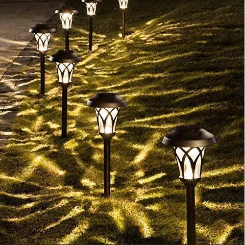 GIGALUMI Solar Pathway Lights 6 Pack, Solar Landscape Lights Warm White, Super Bright High Lumen Waterproof Metal Automatic Solar Yard Lights for Path, Garden, Lawn, Patio and Walkway GIGALUMI Solar Pathway Lights 6 Pack, Solar Landscape Lights Warm White, Super Bright High Lumen Waterproof Metal Automatic Solar Yard Lights for Path, Garden, Lawn, Patio and Walkway