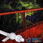 TORCHSTAR 100ft (50ft X 2 Pack) Neon Rope Lights Outdoor, AC 120V Linkable 150ft Max, IP67 Waterproof Ambient Decoration Yard Porch Garden Pathway Landscape, Red