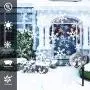 Christmas Projector Lights Outdoor Waterproof Snowflake LED Light Projector Lamp Rotating Snowfall Landscape Spotlights with Remote Control for Xmas Party Wedding Garden Indoor Outdoor Decor