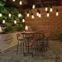 Outdoor Linkable 48ft led Heavy-Duty String Light with 15+1(Spare) 2W Energy-Saving PC Shatterproof Bulbs 3000K Warmwhite for Patio Garden Backyard Porch Outdoor Linkable 48ft led Heavy-Duty String Light with 15+1(Spare) 2W Energy-Saving PC Shatterproof Bulbs 3000K Warmwhite for Patio Garden Backyard Porch