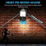 LED Spotlight Lights, Wireless 600 Lumen Battery-Operated Outdoor Wall Light with Motion Sensor Security Lights, Waterproof Security Lighting for Wall Garden Garage Pathway (2 Pack)。