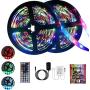 Chalpr LED Strip Lights 32.8ft, Led Christmas Lights,RGB LED Light Strip,3528 SMD 600 LED Color Changing Tape Light with 44 Keys Remote LED Lights for Bedroom,TV Backlight, Kitchen, Bar,Party