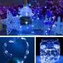 Twinkle Star 200 LED 66ft Halloween Fairy String Lights USB & Adapter Powered, Dimmable Control Starry Silver Wire Lights Home Lighting Indoor Outdoor Bedroom Wedding Christmas Party Decoration, Blue Twinkle Star 200 LED 66ft Halloween Fairy String Lights USB & Adapter Powered, Dimmable Control Starry Silver Wire Lights Home Lighting Indoor Outdoor Bedroom Wedding Christmas Party Decoration, Blue