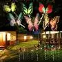 Solar Lights Outdoor Decorative,Qualife Solar Butterflies, Garden Gifts for Housewarming Mom Women,Solar Butterfly Decoration Lights for Yard Patio Decor.