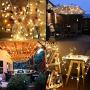 Fairy String Lights Plug in, 33 FT 100 LED Globe Ball String Lights 8 Lighting Modes with Remote Control for Bedroom Indoor Outdoor Garden, Patio, Christmas, Party, Wedding Decorations Warm White