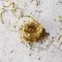 Leaf Garland with Fairy Lights - 24 Ft, Battery Operated, 75 Warm White LED Lights, Gold Vines with Leaves, Rustic String Light for Bedroom Decor or Christmas Decoration