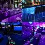 UV Black Light Strip Kit, 33ft LED 12V Flexible Blacklight Nightlights Fixtures with Remote, CIYOYO 2021 10m Ribbon 600 Units Beads for Indoor Bedroom Dance Glow Dark Party Posters Birthday Wedding