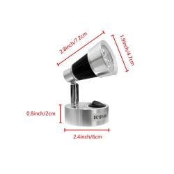 led RV lights 12-24V ship yacht reading lights RV bedside lighting 3W RV reading lights