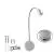 silver [E ] Gooseneck lamp