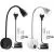 A [ European plug cord ] Gooseneck lamp