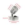 led RV lights 12-24V ship yacht reading lights RV bedside lighting 3W RV reading lights